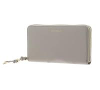 COCCINELLE Cuero Monedero Pansy Wallet Grained Leather Eucalipto Gris Verdoso
