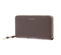 COCCINELLE Cuero Monedero Pansy Wallet Grained Leather Warm Taupe marrón Topo