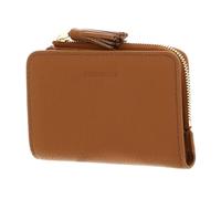 COCCINELLE Cuero Monedero Tassel Wallet Cuir marrón