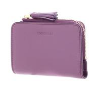 COCCINELLE Cuero Monedero Tassel Wallet Jellyfish púrpura