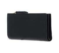 COCCINELLE Cuero Monedero Tassel Wallet Noir Negro