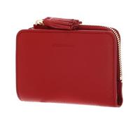 COCCINELLE Cuero Monedero Tassel Wallet Scarlet Rojo