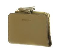 COCCINELLE Cuero Monedero Tassel Wallet Seagrass Caqui