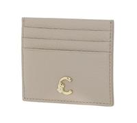 COCCINELLE Cuero Tarjetero C-Me Document Holder Grained Leather Sandshell Beige