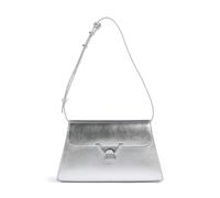 Coccinelle Dew Bolso de hombro plata, cuero, mujer