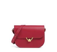 Coccinelle Dew Bolso de hombro rojo, cuero, mujer