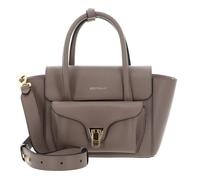 Coccinelle Double Beat Bolsa de hombro Piel 21 cm gris