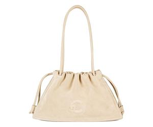 Coccinelle Dulse Bolsa de hombro Piel 39 cm beige