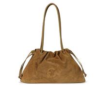 Coccinelle Dulse Bolsa de hombro Piel 39 cm verde