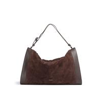 Coccinelle Elinor Suede Bolso de hobo moreno, cuero, mujer