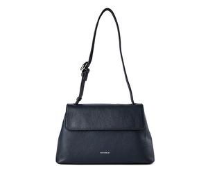 Coccinelle Fern Bolsa de hombro Piel natural 33 cm azul