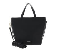 COCCINELLE Handbag Double Grainy Leather Noir / Brule