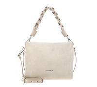 COCCINELLE Handbag Suede Grainy Leather Sandshell / Sandshell