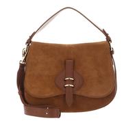 COCCINELLE Handbag Suede Leather / Micro Gra. Le. Cognac / Cognac