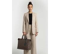 Coccinelle Large Work Tote Bag With Handle In Coffee Brown Talla: OS | Bandoleras Outlet | Mujer | Marrón