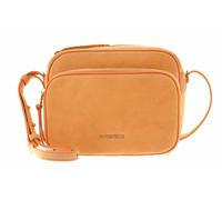COCCINELLE Lea Suede Shoulder Bag Apricot