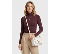 Coccinelle Leather Camera Cross Body Bag In White Talla: OS | Bandoleras Cruzadas Outlet | Mujer | Blanco