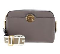COCCINELLE Liya Signature Crossbody Grained Leather Warm Taupe 2