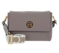 Coccinelle Liya Signature Bandolera taupe, cuero, mujer