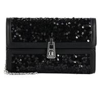 COCCINELLE Magie 2Nite Paillettes Clutch Noir/Noir