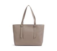 Coccinelle Malory Bolsa shopping taupe, cuero, mujer