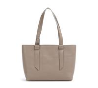 Coccinelle Malory Bolsa shopping taupe, cuero, mujer