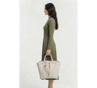 Coccinelle Medium Leather Tote Bag In White Talla: OS | Bolsas de Mano Outlet | Mujer | Blanco