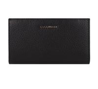 Coccinelle Metallic Cartera Protección RFID Piel 16 cm negro