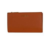 COCCINELLE Cuero Monedero Metallic Soft Wallet Crab marrón Claro