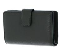 COCCINELLE Metallic Soft Mini Wallet Grained Leather Alga