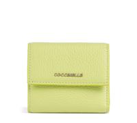 Coccinelle Metallic Soft | Monedero | amarillo | cuero graneado