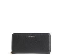 Coccinelle Metallic Soft | Monedero | negro | cuero graneado