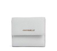 Coccinelle Metallic Soft RFID Monedero azul claro, cuero, mujer