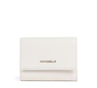 Coccinelle Metallic Soft RFID Monedero crema, cuero, mujer