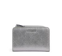 Coccinelle Metallic Soft RFID Monedero plata, cuero, mujer