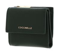 COCCINELLE Metallic Soft Wallet Grained Leather Garden Green