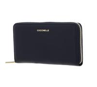 Coccinelle Metallic Soft Monedero azul oscuro, cuero, mujer
