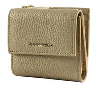 COCCINELLE Metallic Soft Wallet Grained Leather Rosette