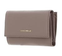 Coccinelle Metallic Soft Monedero taupe, cuero, mujer