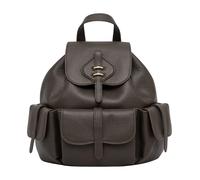 Coccinelle - Mochila Mediana de Piel Granulada - Bags - Mujer - Verde - ONE SIZE -