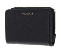 Coccinelle Cartera C-Me Softy de piel 12 cm Negro