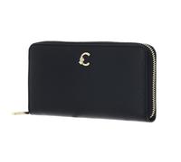 COCCINELLE Cuero Monedero C-Me Wallet Grained Leather Noir Negro