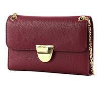 COCCINELLE monedero Mini Bag Wallet Grained Leather Garnet Red