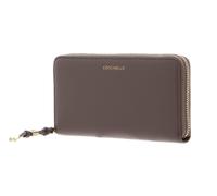 COCCINELLE monedero Pansy Wallet Grained Leather Warm Taupe