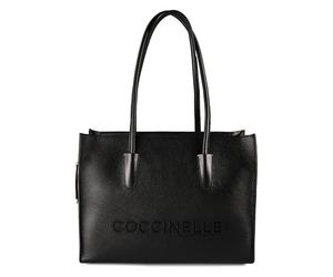 Coccinelle Myrtha Bolsa de compras Piel 36 cm negro