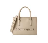 Coccinelle Myrtha Bolsa de compras Piel natural 27 cm marrón