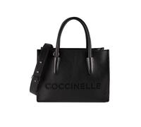 Coccinelle Myrtha Bolsa de compras Piel natural 27 cm negro