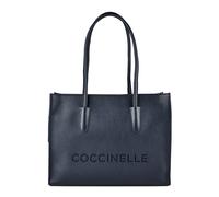 Coccinelle Myrtha Bolsa de compras Piel natural 36 cm azul