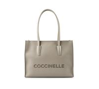 Coccinelle Myrtha Bolsa de compras Piel natural 36 cm blanco