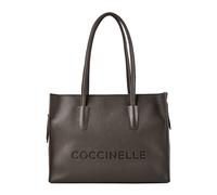 Coccinelle Myrtha Bolsa de compras Piel natural 36 cm marrón